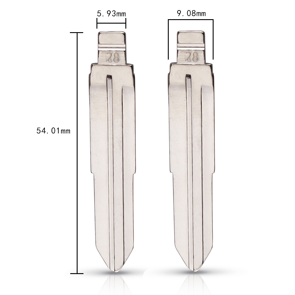 KEYDIY Xhorse universal Flip key blade 28# For Kia Accen Rio New Refine For Hyundai