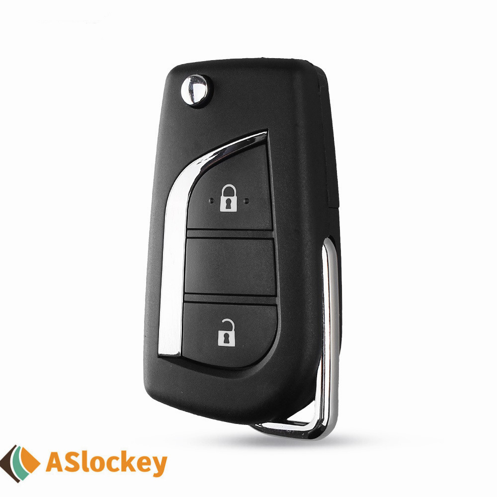 Toyota 2 button remote key shell