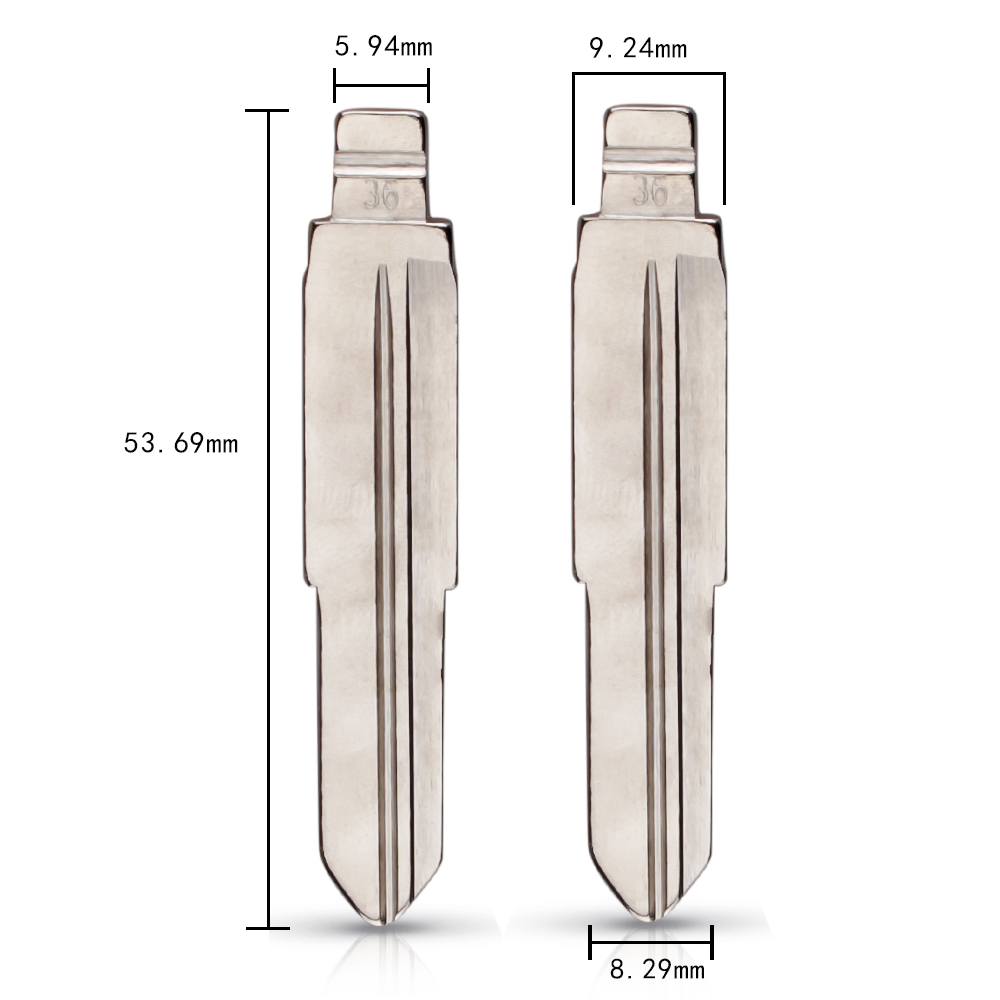 KEYDIY Xhorse universal Flip key blade 36# HYN11  For Hyundai Tucson