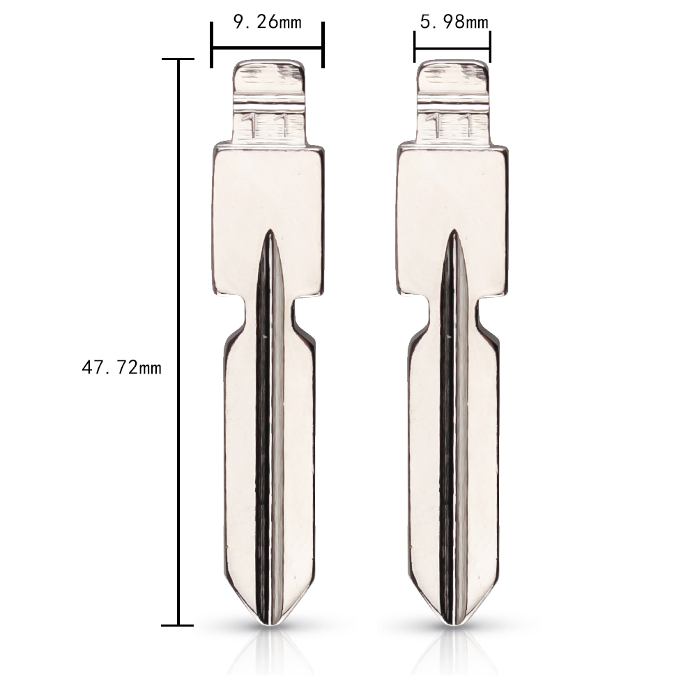 KEYDIY Xhorse universal Flip key blade 11# HU39 for Benz