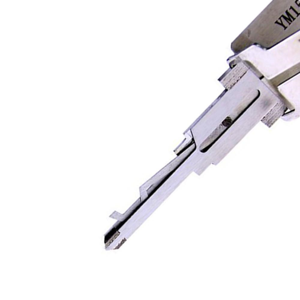 Lishi YM15 lock pick and decoder  together  2 in 1  use for Benz and Dodge
