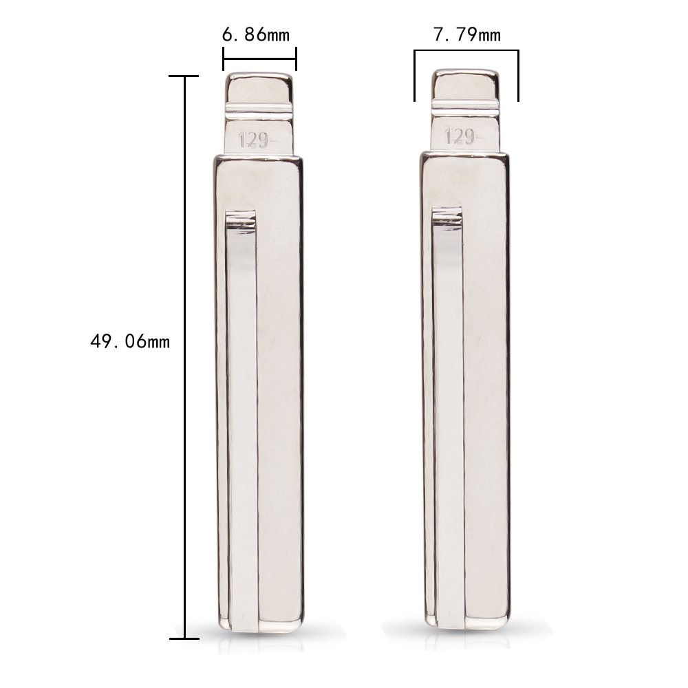KEYDIY Xhorse universal Flip key blade 129# HY20R For Hyundai Kia