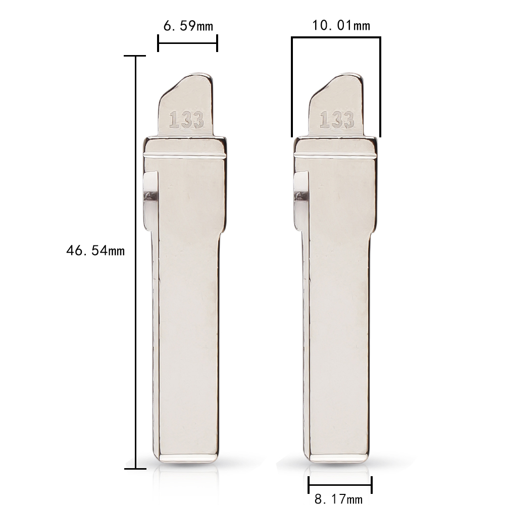 KEYDIY Xhorse universal Flip key blade 133# HU66 For VW Golf 7 Skoda