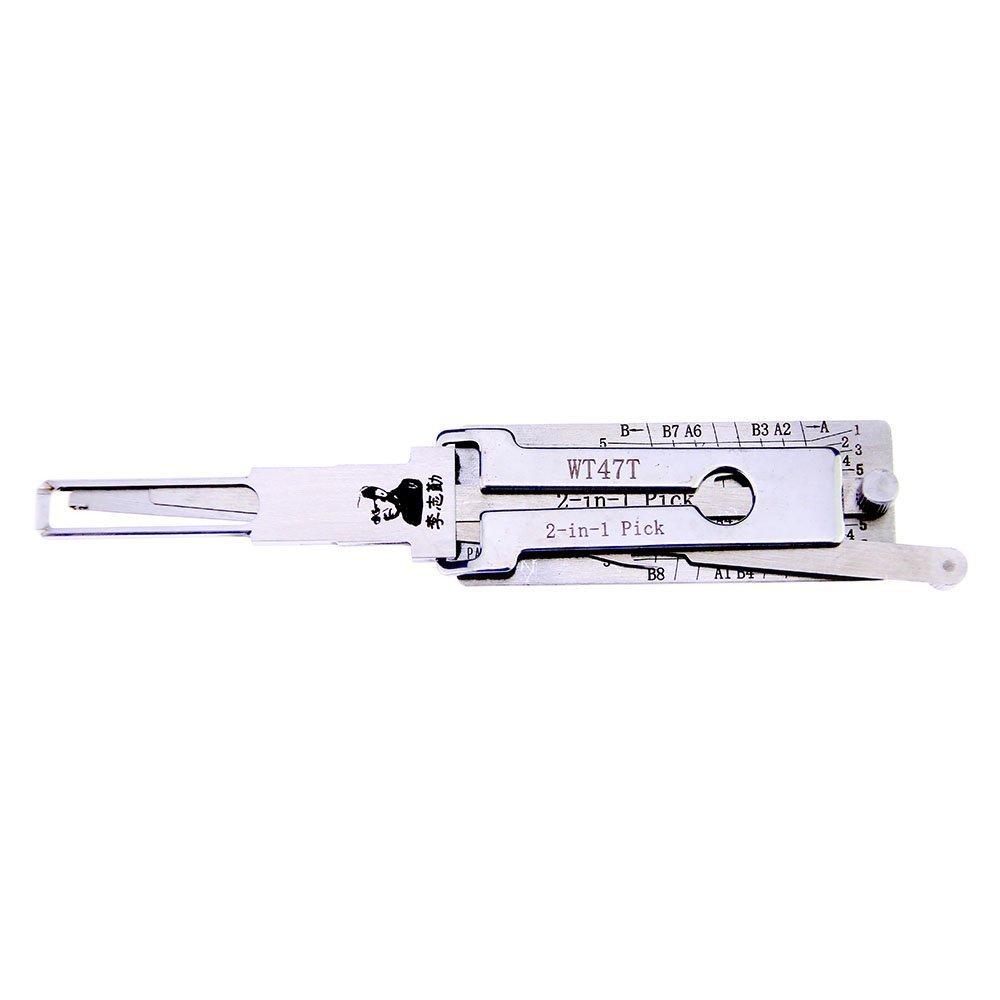 Lishi WT47T lock pick and decoder  together  2 in 1 used for BAIHC New SAAB