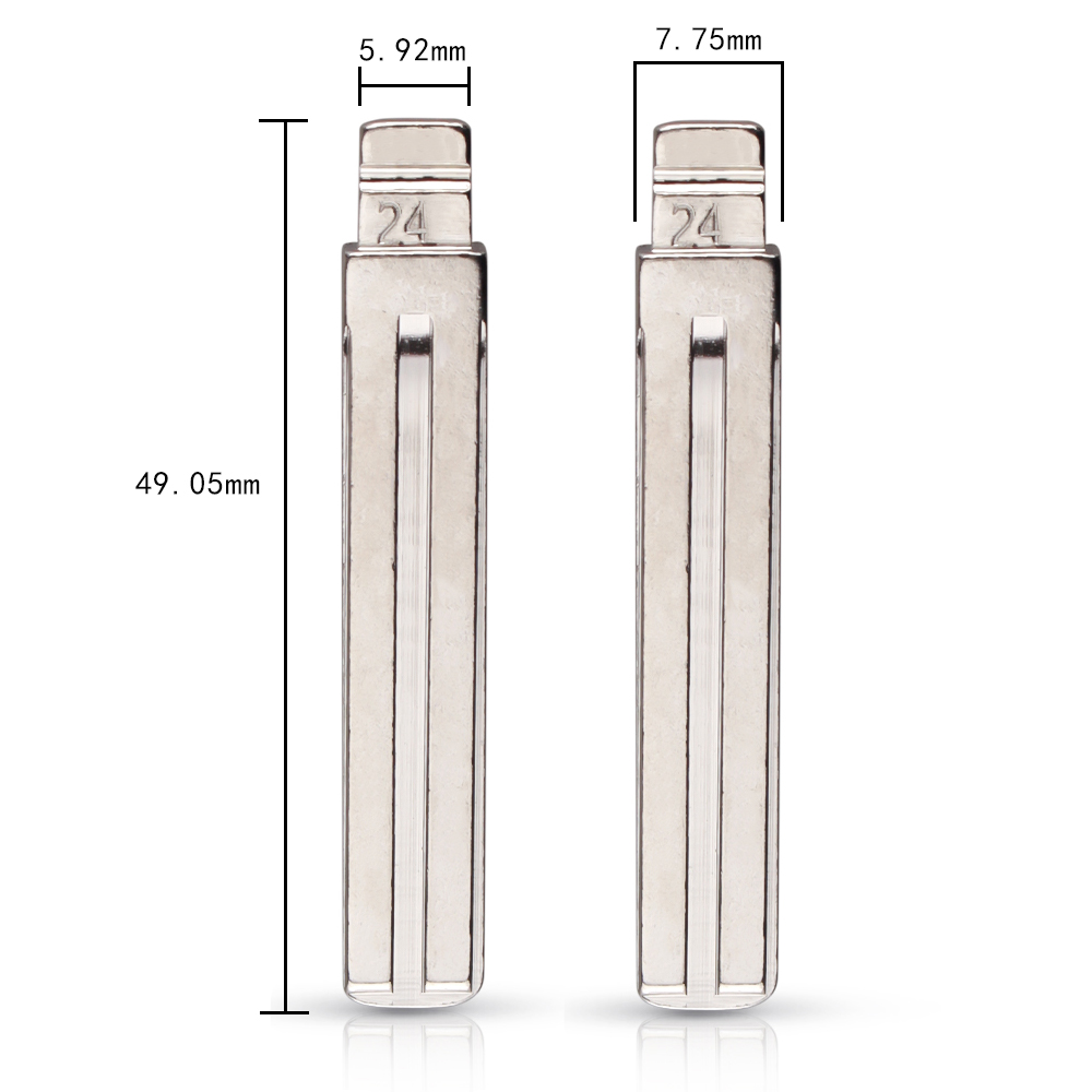 KEYDIY Xhorse universal Flip key blade 24# NE66 for Volvo