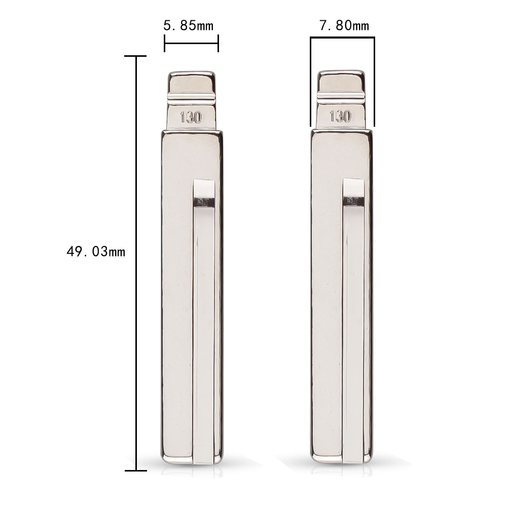 KEYDIY Xhorse universal Flip key blade 130# HY20 for Kia Sorento Hyundai