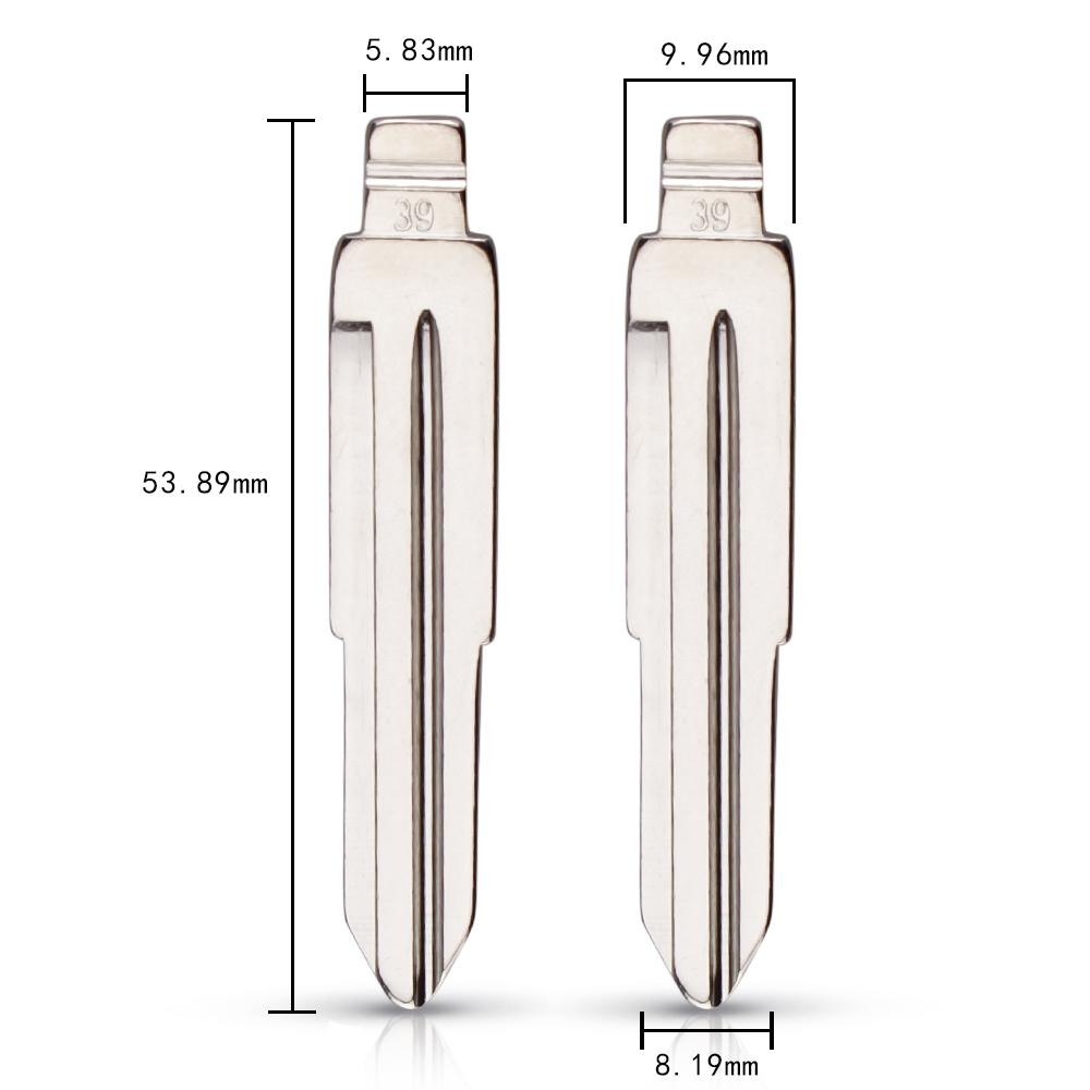 KEYDIY Xhorse universal Flip key blade 39# DW04R for GM Chevrolet Pontiac Daewoo
