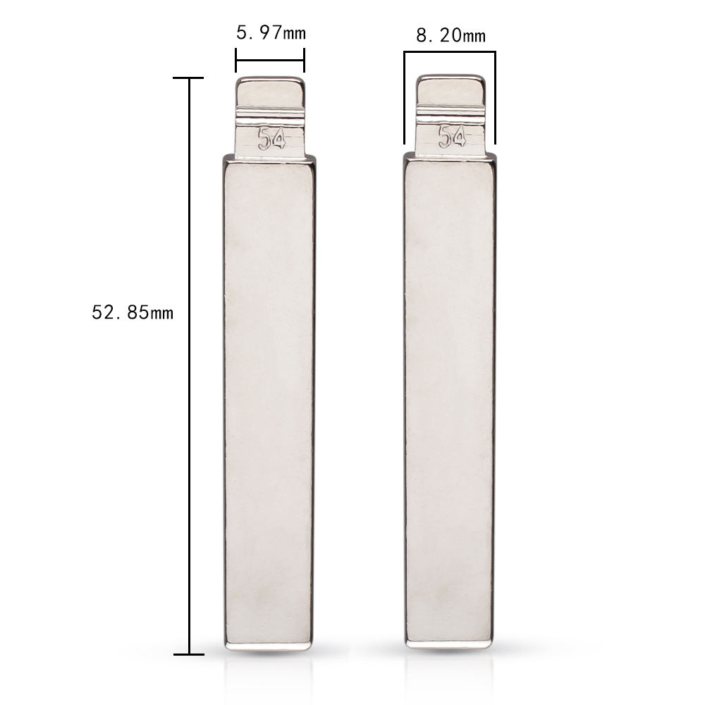 KEYDIY Xhorse universal Flip key blade 54# HU83  For Peugeot Citroen