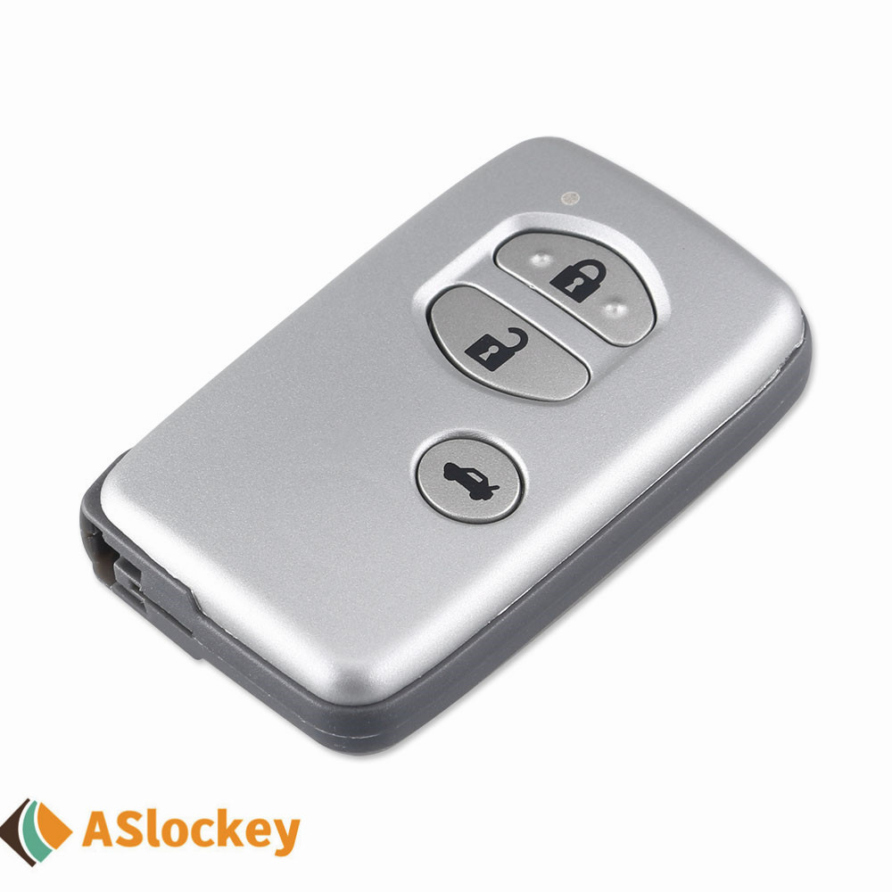 Toyota 3 button remote key shell