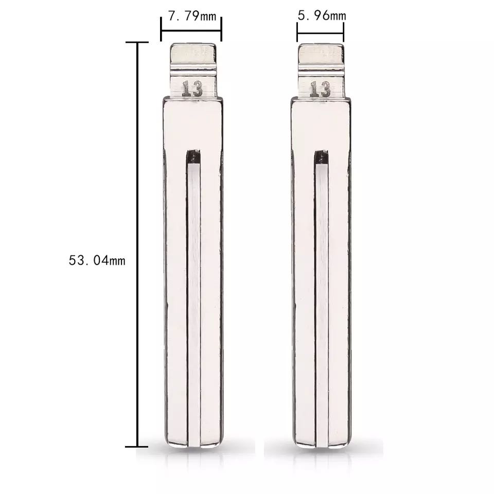 KEYDIY Xhorse universal Flip key blade 13# TOY40 HY22 for Kia Toyota Hyundai for Lexus