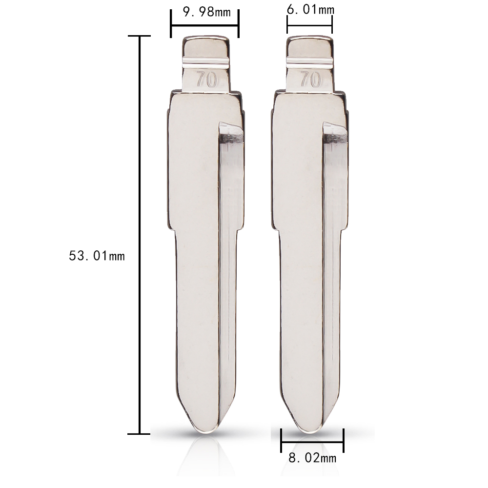 KEYDIY Xhorse universal Flip key blade 70# for Daihatsu