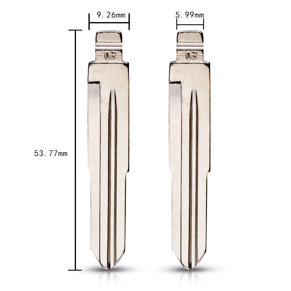 KEYDIY Xhorse universal Flip key blade 03# HON58R for Honda Civic