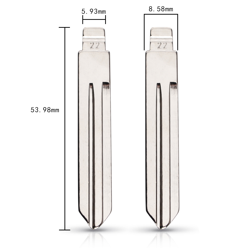 KEYDIY Xhorse universal Flip key blade 22# NSN14 For Nissan Sunny Tiida Teana