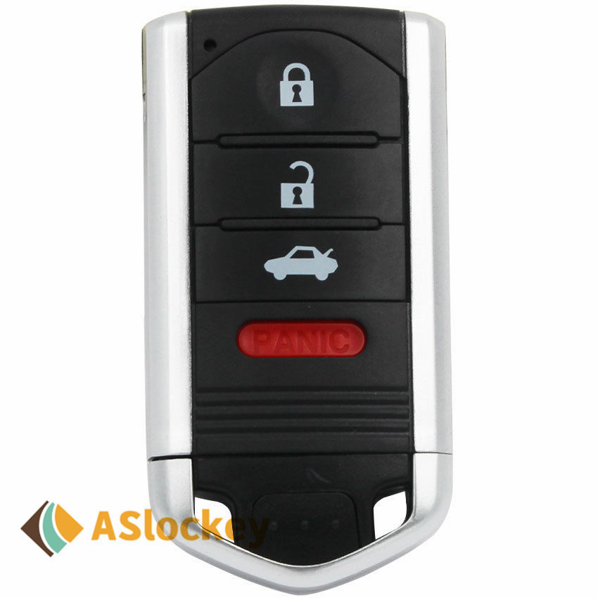 Acura 3+1 button Remote Key blank